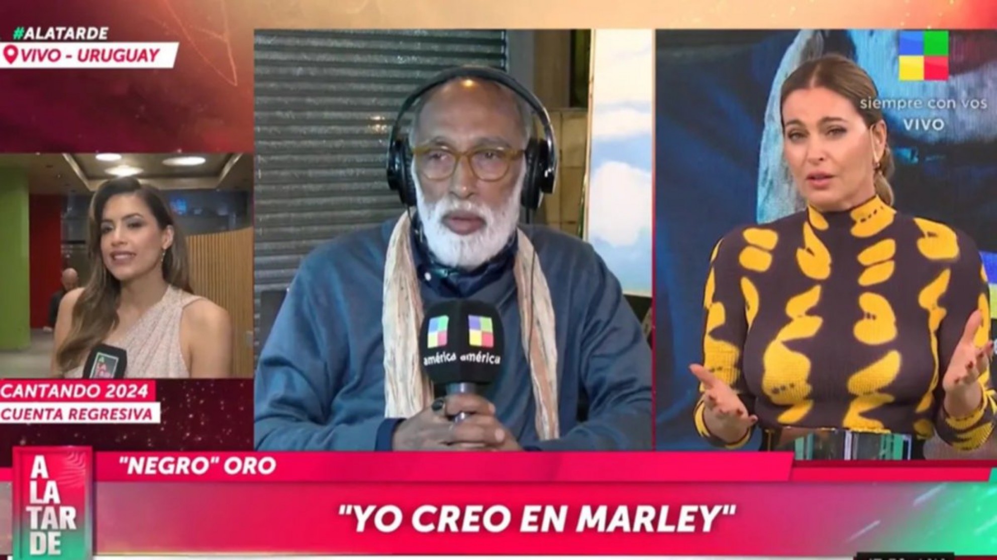 El Negro Oro defendió a Marley tras las denuncias en su contra: "Hay una cacería de brujas"